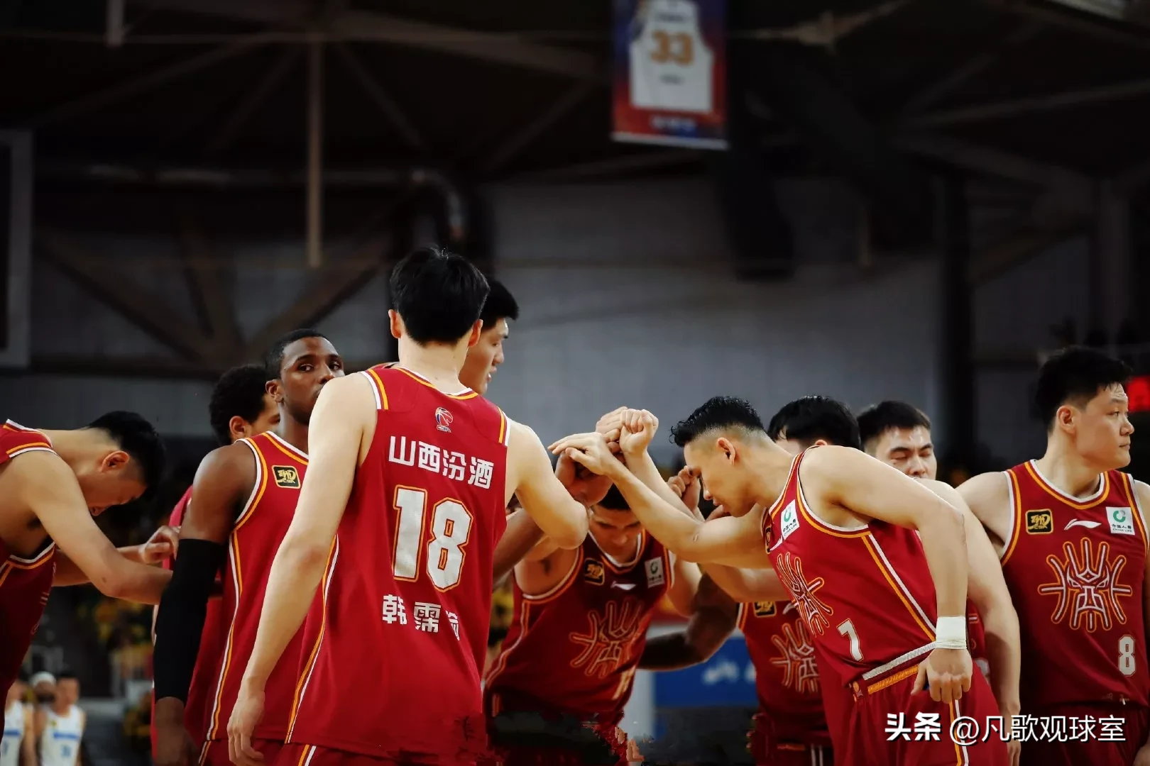 山西队在比赛中实力碾压对手获得胜利