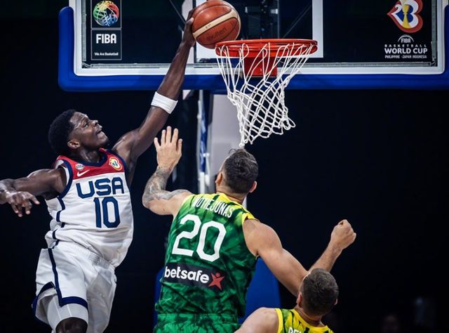 立陶宛男篮碾压步行者，瓦兰丘纳斯送出助攻