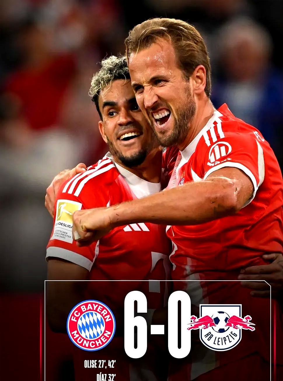 里昂翻盘拜仁，凯恩带队取胜